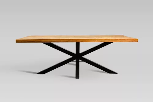 By Kohler Einzigartig und handgefertigt  Esstisch Baywood 220x100x76cm Kreuzbein (202422)
