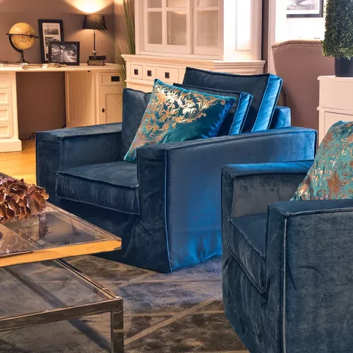 By Kohler Einzigartig und handgefertigt  Abdeckung für Mallorca 1-Sitzer (202549)