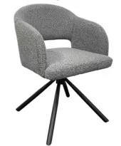 By Kohler Einzigartig und handgefertigt  Esszimmerstuhl „Candy“ mit Drehsystem (202583)