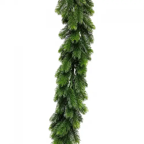 By Kohler Einzigartig und handgefertigt  Tannengirlande La Mans dick 180cm grün (115582)