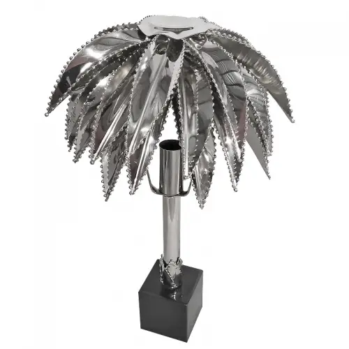 By Kohler Einzigartig und handgefertigt  Tischlampe 30x30x43cm Studio 54 Kleine Palme (112570)