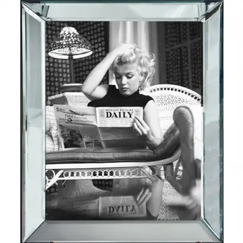 By Kohler Einzigartig und handgefertigt  Bild Motion Picture Daily 50x4,5x60cm Marilyn Monroe (112337)