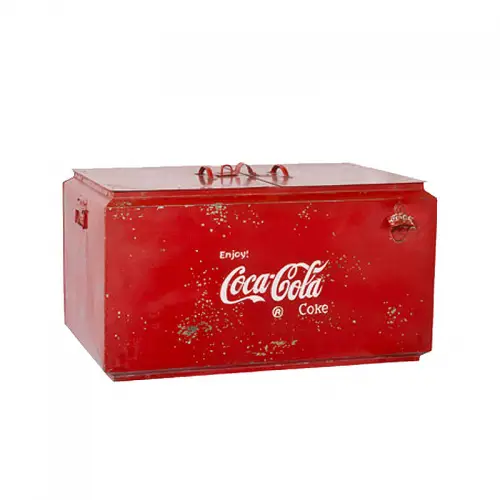 Einzigartig und handgefertigt  Coca-Cola-Box 71x47x41cm