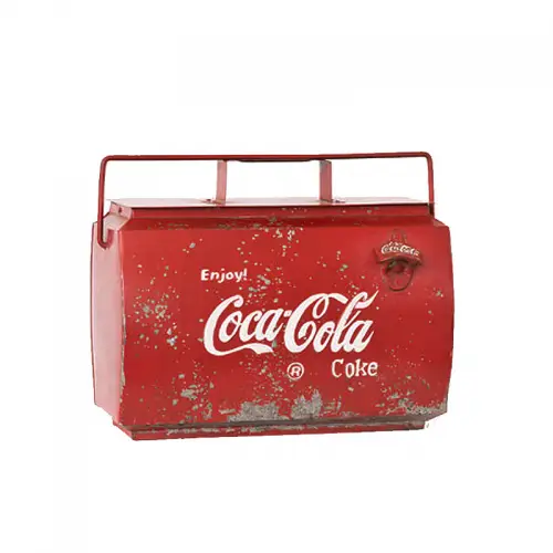 By Kohler Einzigartig und handgefertigt  Coca Cola Schachtel 45x23x40cm (107389)