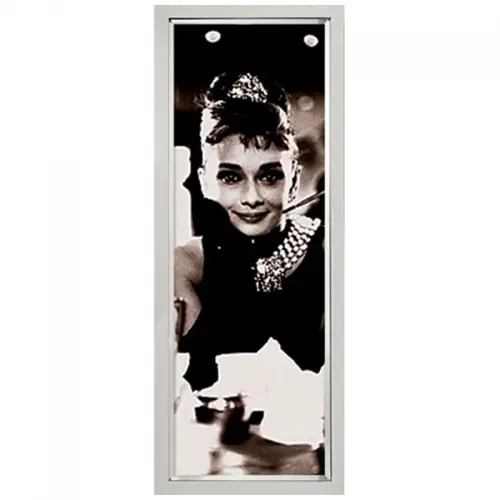 By Kohler Einzigartig und handgefertigt  Frühstück bei Tiffany'S 30x90x3cm Audrey Hepburn (102593)