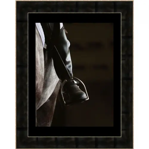 By Kohler Einzigartig und handgefertigt  Schwarzes Pferd 1 70x90x3cm (105171)