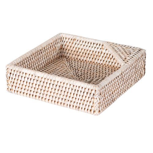 By Kohler Einzigartig und handgefertigt  Serviettenbox Mylah 20x20x6cm (115181)