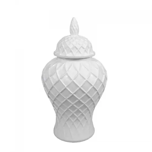 By Kohler Einzigartig und handgefertigt  Vase Min Rhombus M 22x22x41cm (114067)