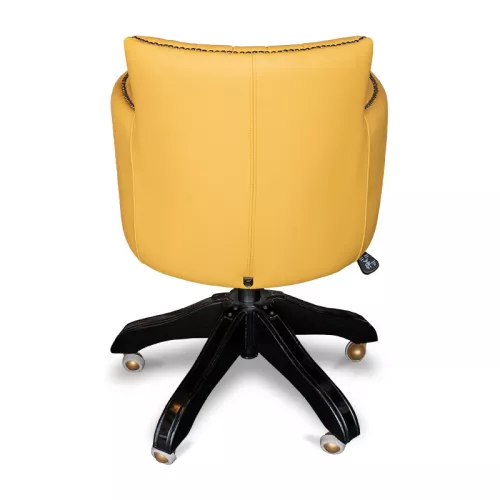 By Kohler Einzigartig und handgefertigt  Sammy Denver Office Arm Chair , leg with Wheels (116004)