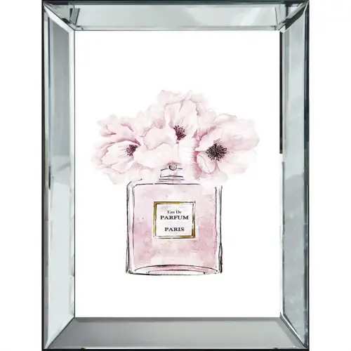 By Kohler Einzigartig und handgefertigt  Parfüm Rosa Blumen 70x4.5x90 Perle (113331)