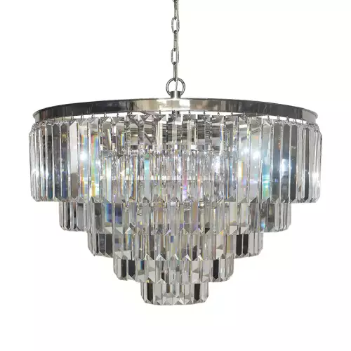 By Kohler Einzigartig und handgefertigt  Ceiling Lamp 80x80x51cm Clear Crystal (200490)