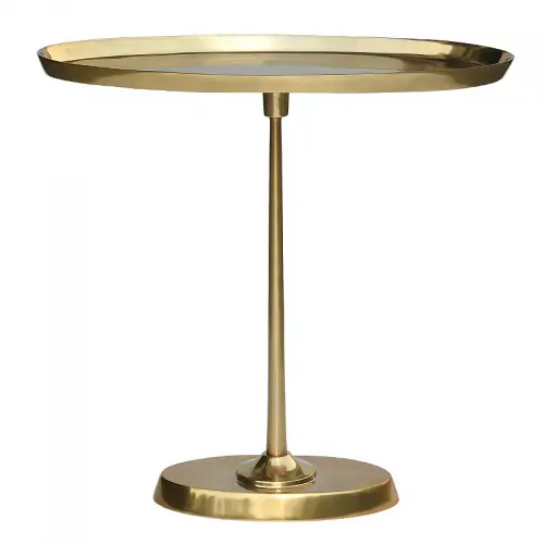 By Kohler Einzigartig und handgefertigt  Kleiner Tisch Alby oval 55x15x54cm (114162)