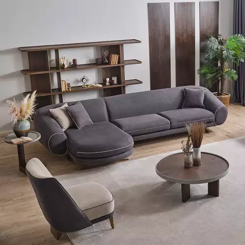 By Kohler Einzigartig und handgefertigt  Bono 3-Sitzer-Sofa mit Liegefläche (201162)