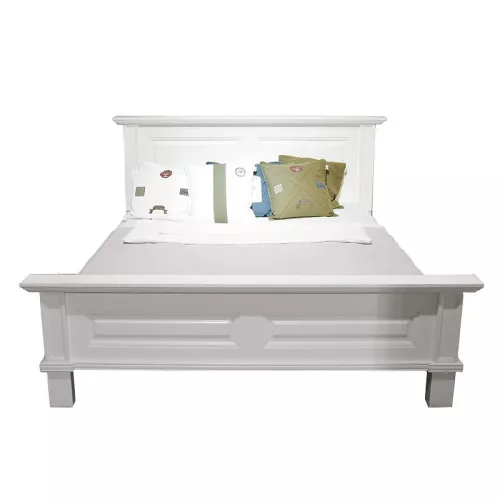 By Kohler Einzigartig und handgefertigt  Cambridge Bed 140x200cm Shining White (201255)