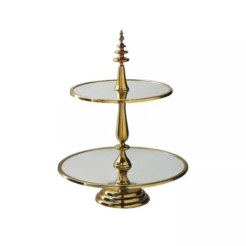 By Kohler Einzigartig und handgefertigt  Cake Stand 2-Tier Roland (201291)