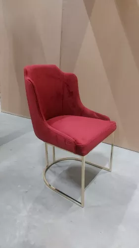 By Kohler Einzigartig und handgefertigt  Balance New Arm Chair Fabric Wm-2010 Letto 1033 / Frame Gold  (201623)
