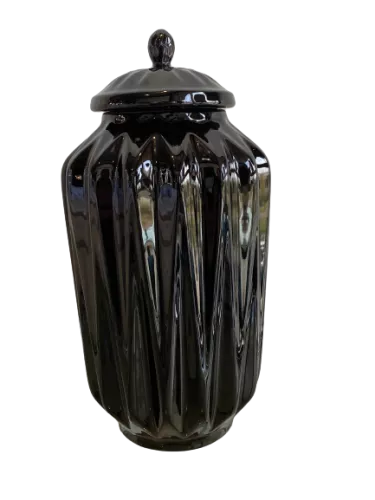 By Kohler Einzigartig und handgefertigt  Vase Origami 03 BL 22x22x41cm (201641)