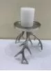 By Kohler Einzigartig und handgefertigt  Geweih-Kerzenhalter mittel 23x23x23cm (201870)