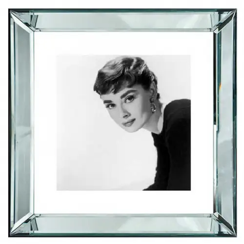 By Kohler Einzigartig und handgefertigt  Audrey Hepburn 50x50cm (115004)