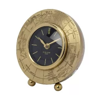 By Kohler Einzigartig und handgefertigt  Table Clock Globa (202111)