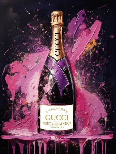 By Kohler Einzigartig und handgefertigt  Champagne 60x80cm (202173)