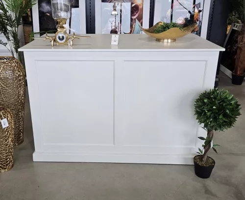 By Kohler Einzigartig und handgefertigt  Counter Desk 150cm Wide Shining White (202206)