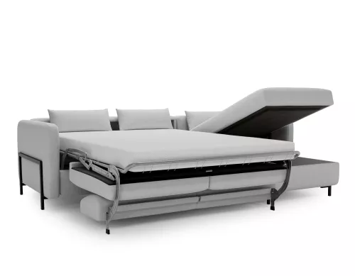 By Kohler Einzigartig und handgefertigt  Como Ecksofa mit Bett (180x198cm) (202278)